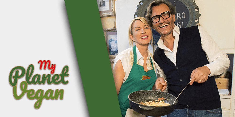 my planet vegan, planet vegan, vegan, heather mills, marco tricomi, vegano, vegani, veganismo, programma televisivo vegano