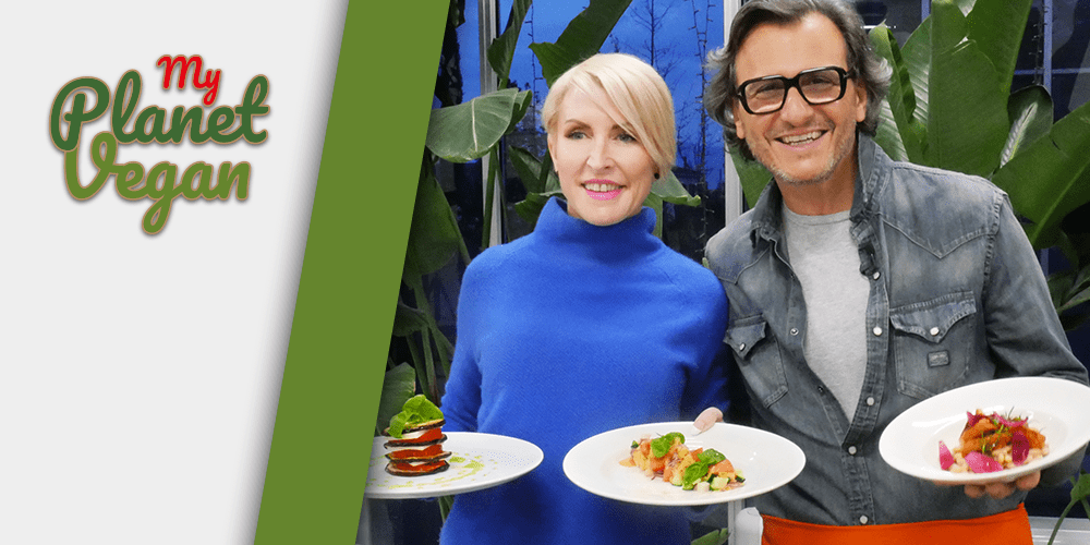 my planet vegan, planet vegan, vegan, heather mills, marco tricomi, vegano, vegani, veganismo, programma televisivo vegano